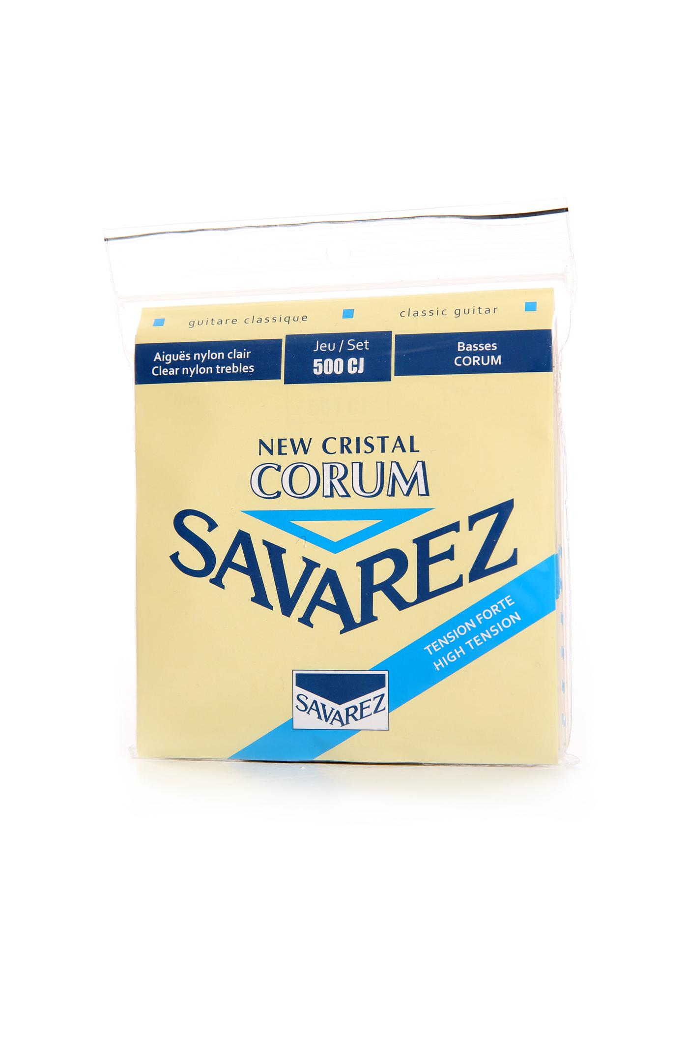 Savarez - Encordado New Cristal Corum Tension Alta para Guitarra Clásica Mod.500CJ_218