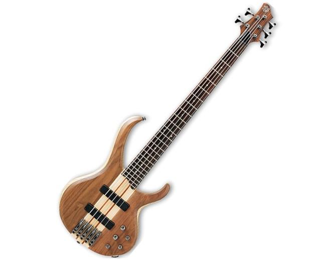 Ibañez - Bajo Electrico BTB de 5 Cuerdas, Color: Natural Mod.BTB675-NTF_5
