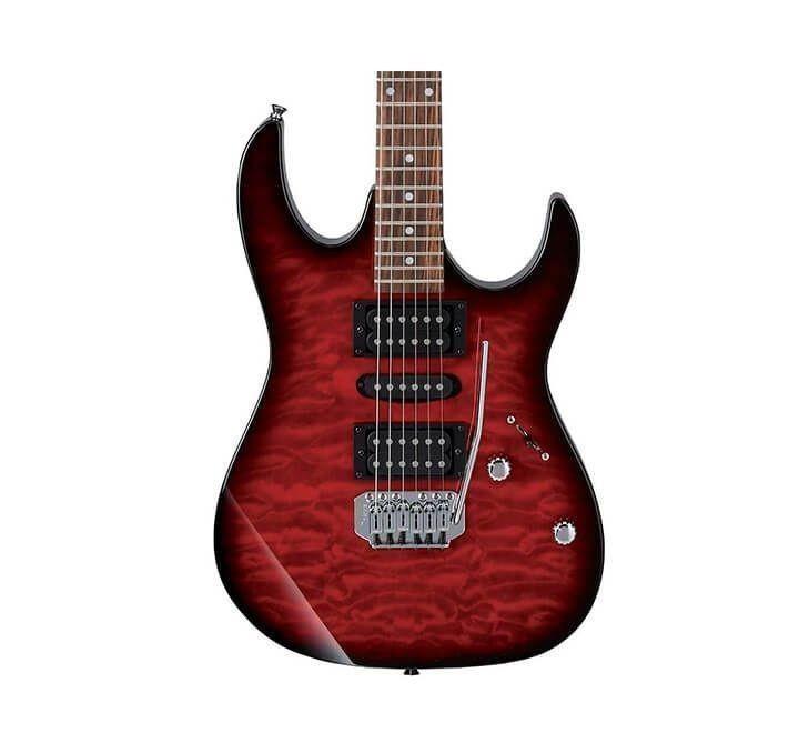 Ibañez - Guitarra Eléctrica RX Zurda, Color Roja Transparente Mod.GRX70QAL-TRB_66