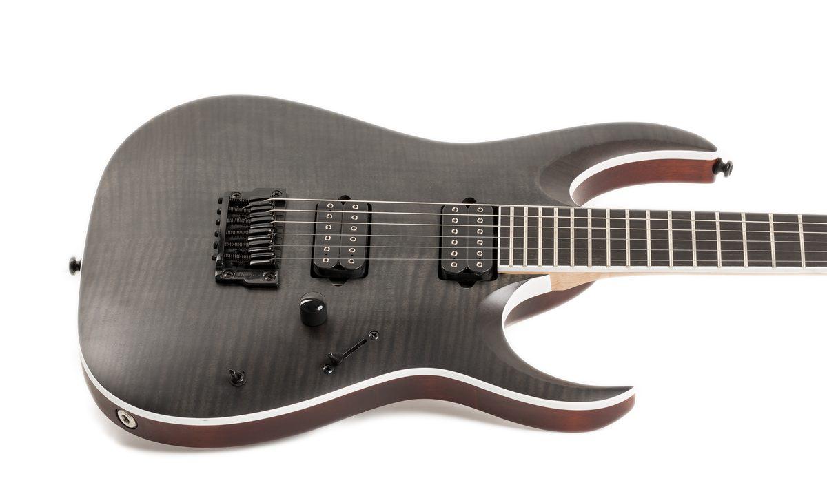 Ibañez - Guitarra Eléctrica RGA Iron Label, Color  Gris Mod.RGAIX6FM-TGF_206