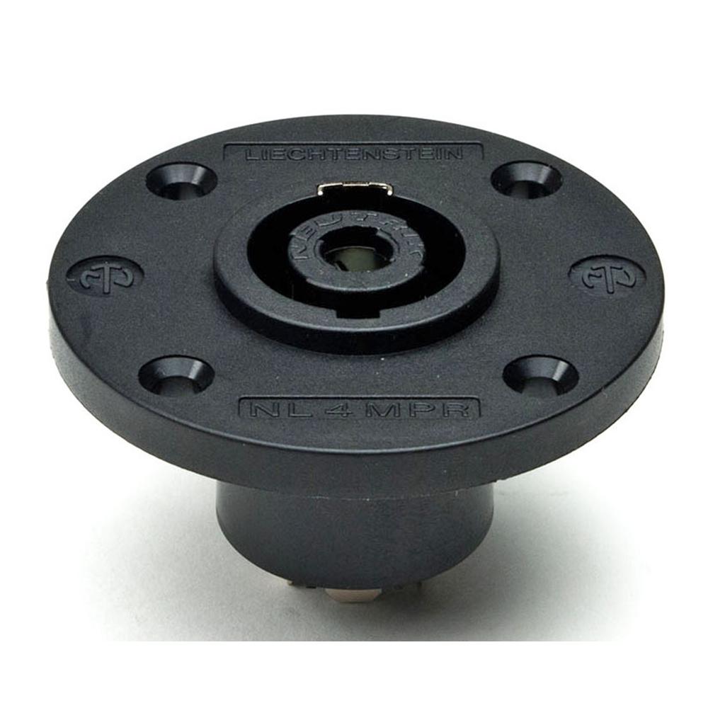 Neutrik - Conector Speakon 4 Polos Macho Para Chasis Redondo Mod.NL4MPR_436