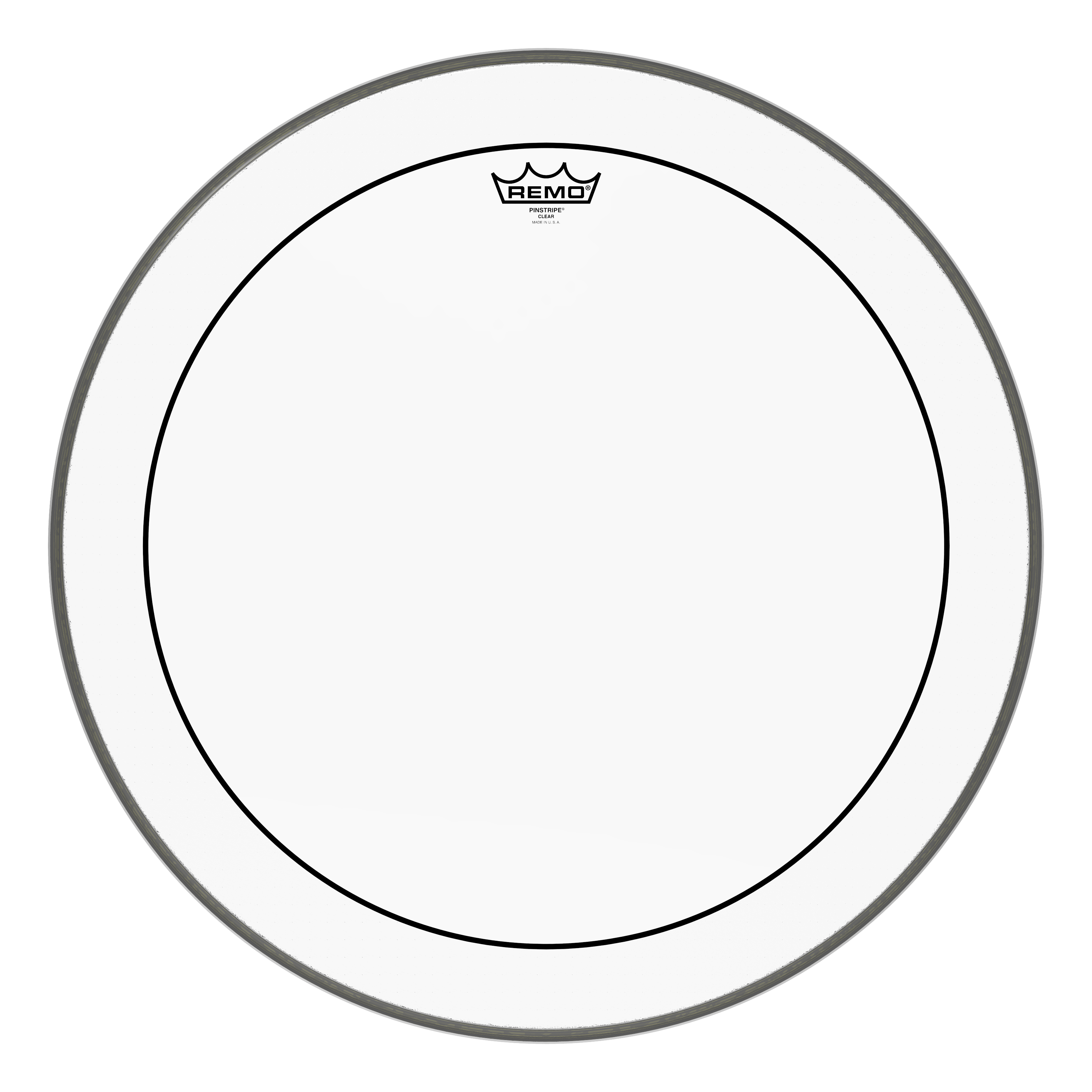 Remo - Parche Pinstripe Hidráulico, Tamaño: 22" Color: Transparente Mod.PS-1322-00_5