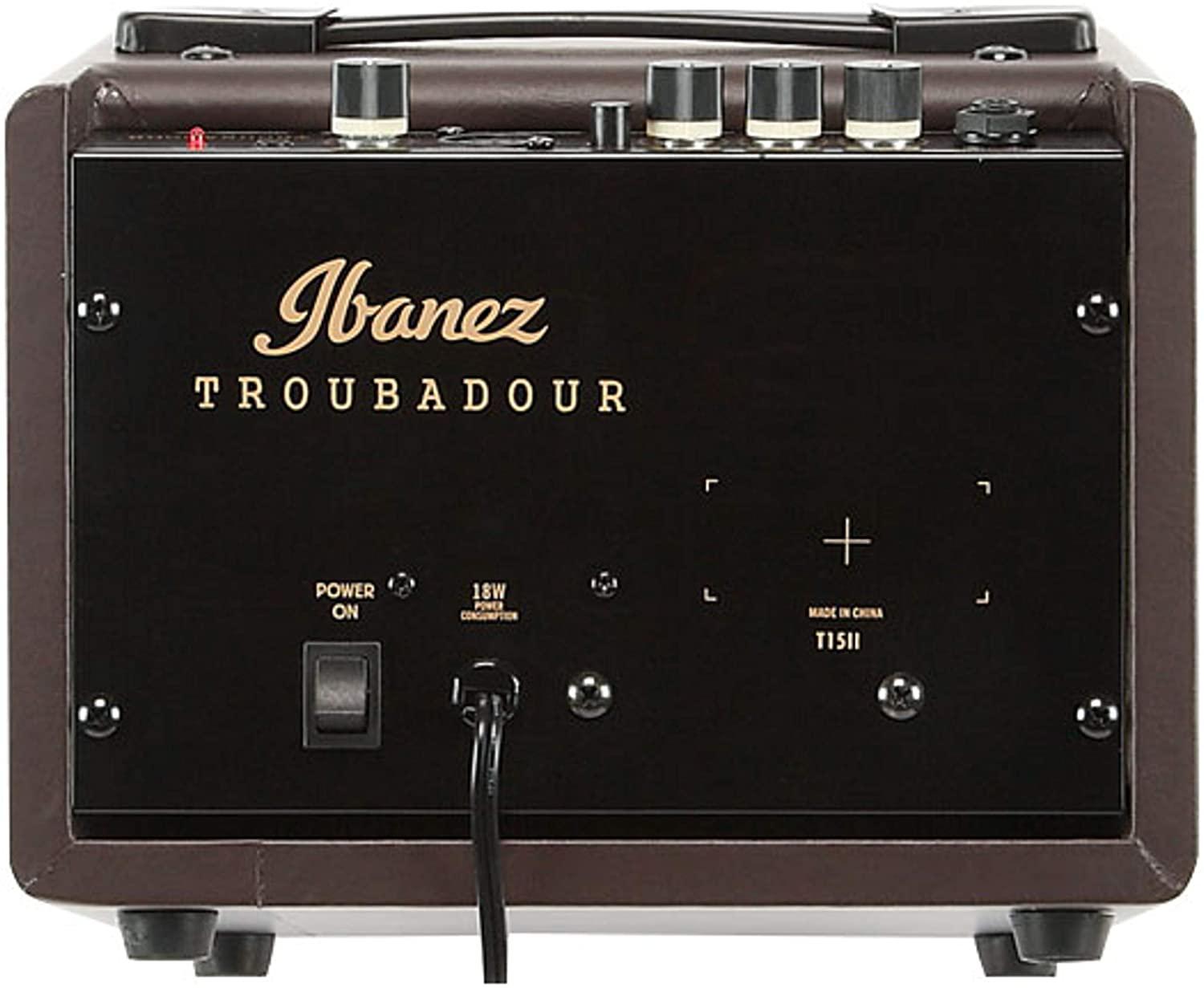 Ibañez - Combo Troubador para Guitarra Electroacústica, 15W 1 x 6 1/2" Mod.T15II-N_3