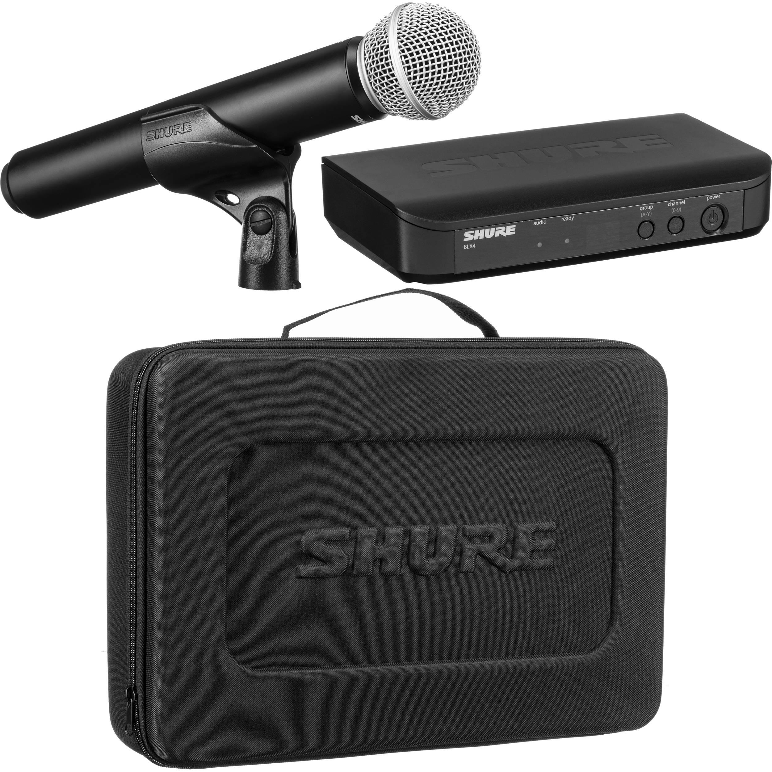 Shure - Sistema Inalámbrico BXL de Mano Mod.BLX24/SM58_4