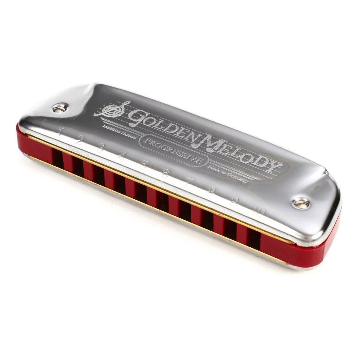 Hohner - Armónica Golden Melody en Si Mayor 542/20 Mod.M542126X_77