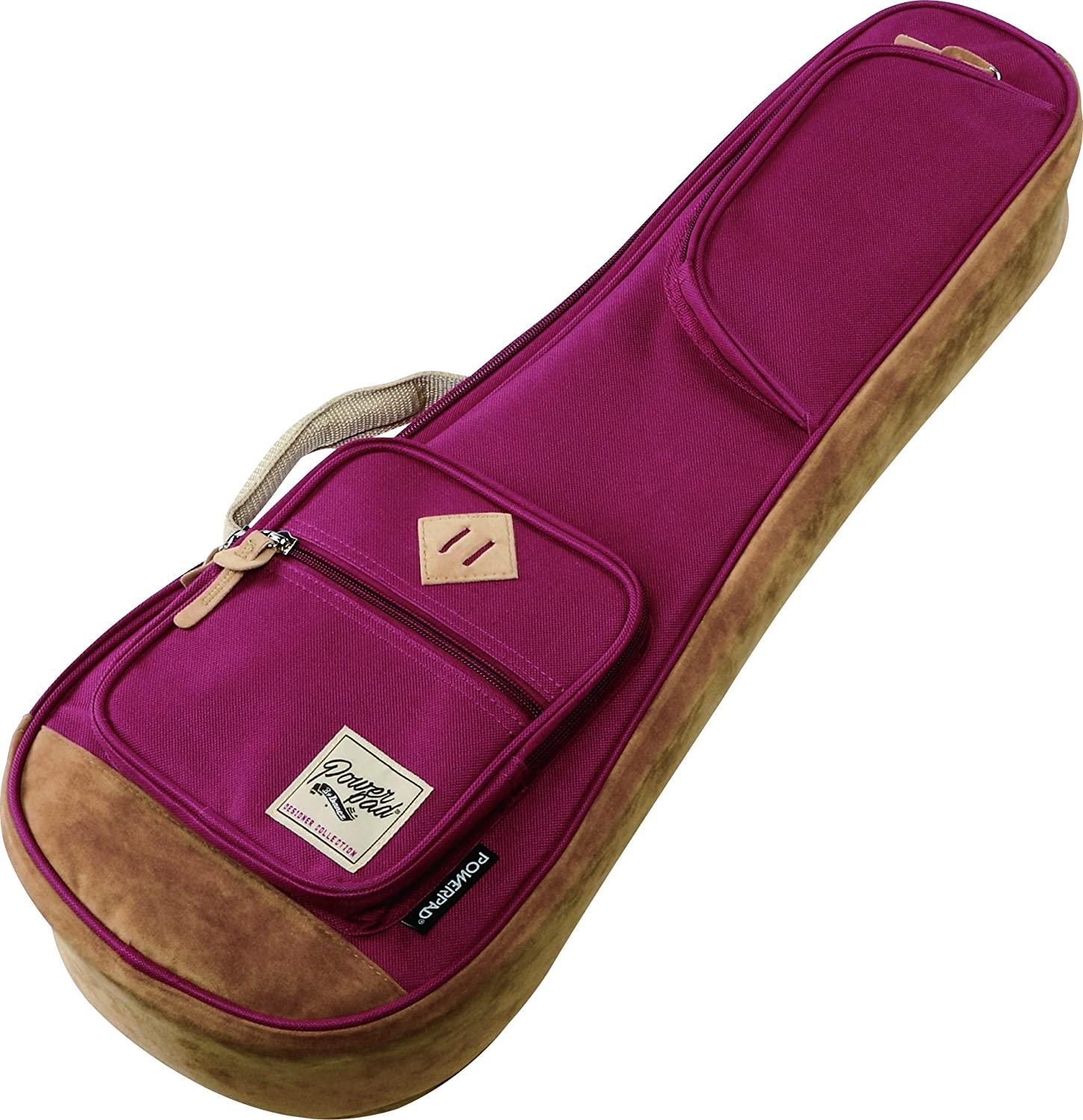 Ibañez - Funda Powerpad Designer para Ukulele Concierto, Color: Vino Mod.IUBC541-WR_8