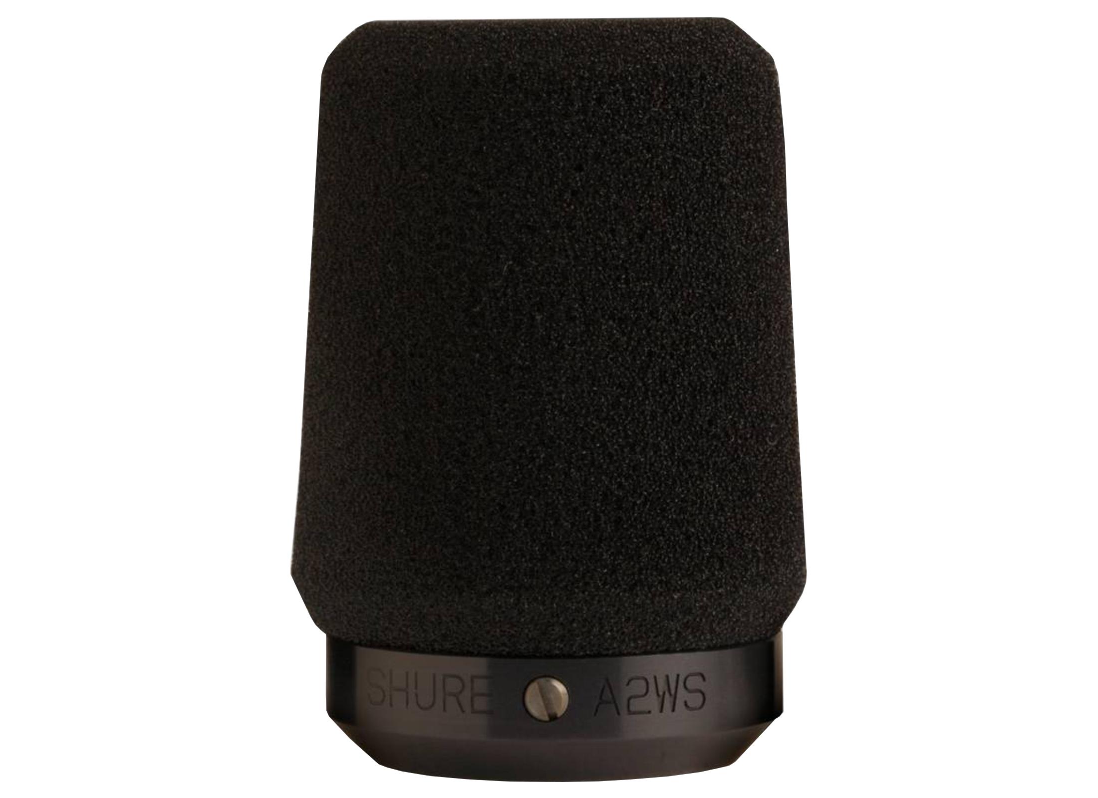 Shure - Pantalla Antiviento para SM57 y 545SD, Color: Negro Mod.A2WS-BLK_5