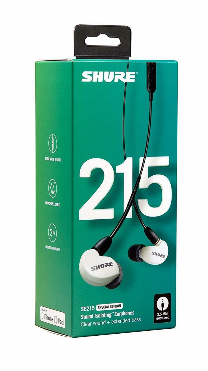 Shure - Audífonos In-Ears Aislantes de Sonido, Color: Azúl Mod.SE215SPE-B-UNI_2