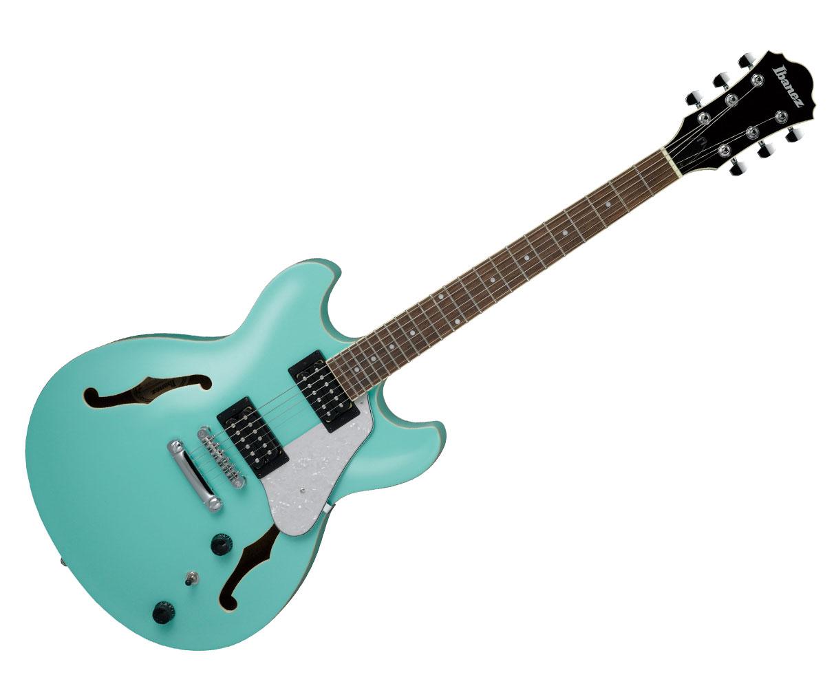 Ibañez - Guitarra Eléctrica Artcore, Color: Verde Agua Mod.AS63-SFG_33