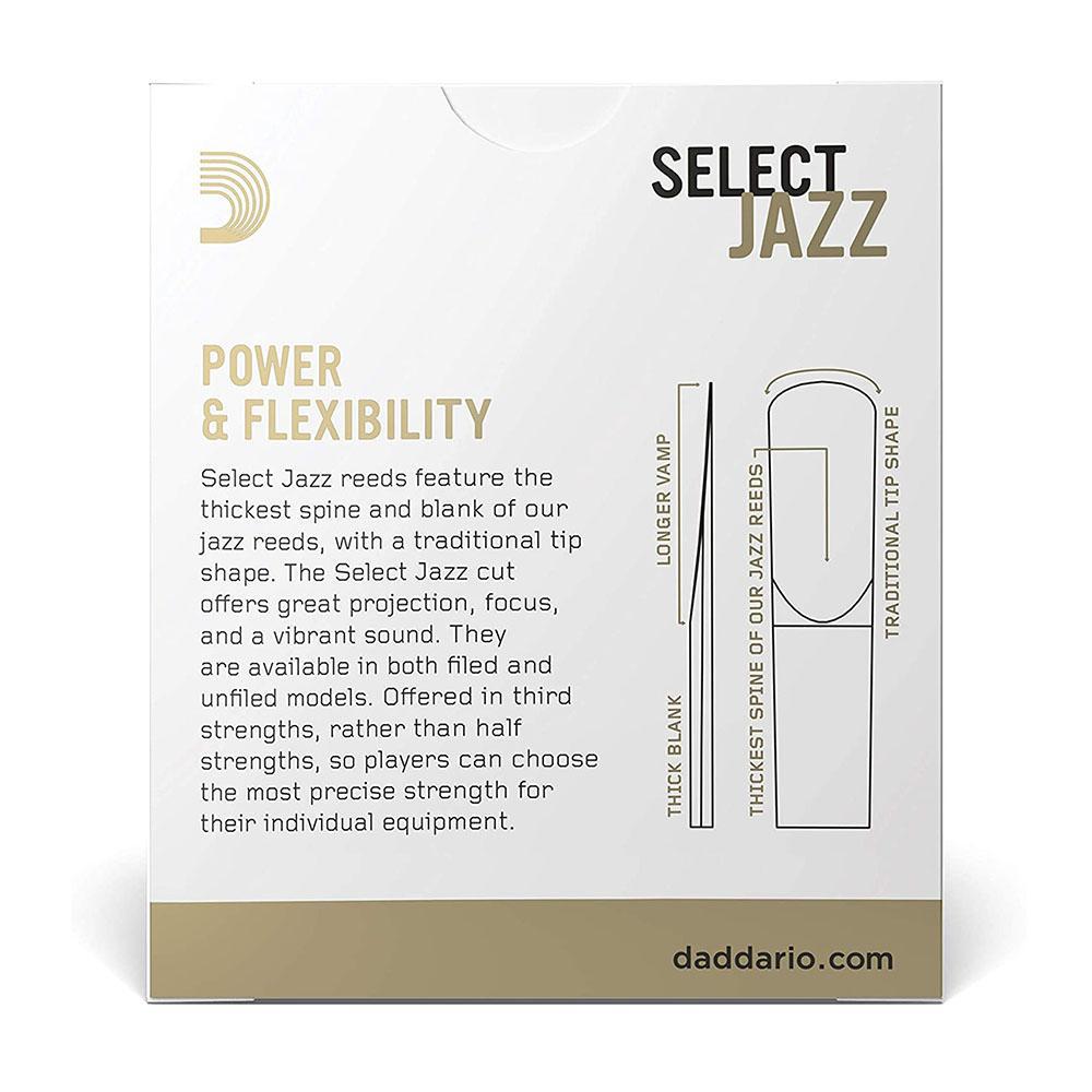 D'Addario - Cañas Select Jazz Filed para Sax Alto, 10 Piezas Medidas: Varios Mod.RSF10ASX___8