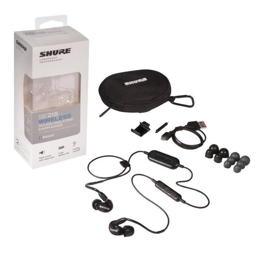 Shure - Audífonos In-Ears Bluetooth Aislantes de Sonido, Color: Negro Mod.SE215-K-BT1_23