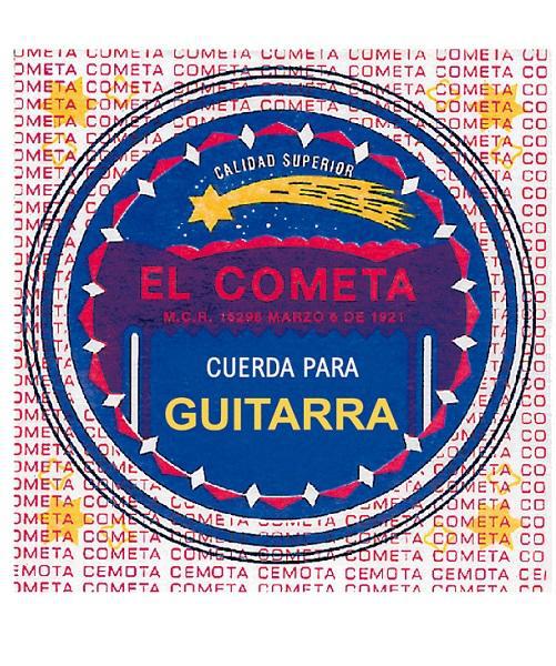 El Cometa - Cuerda 4A para Guitarra, 12 Piezas Entorchado .028 Sin Borla Mod.511S