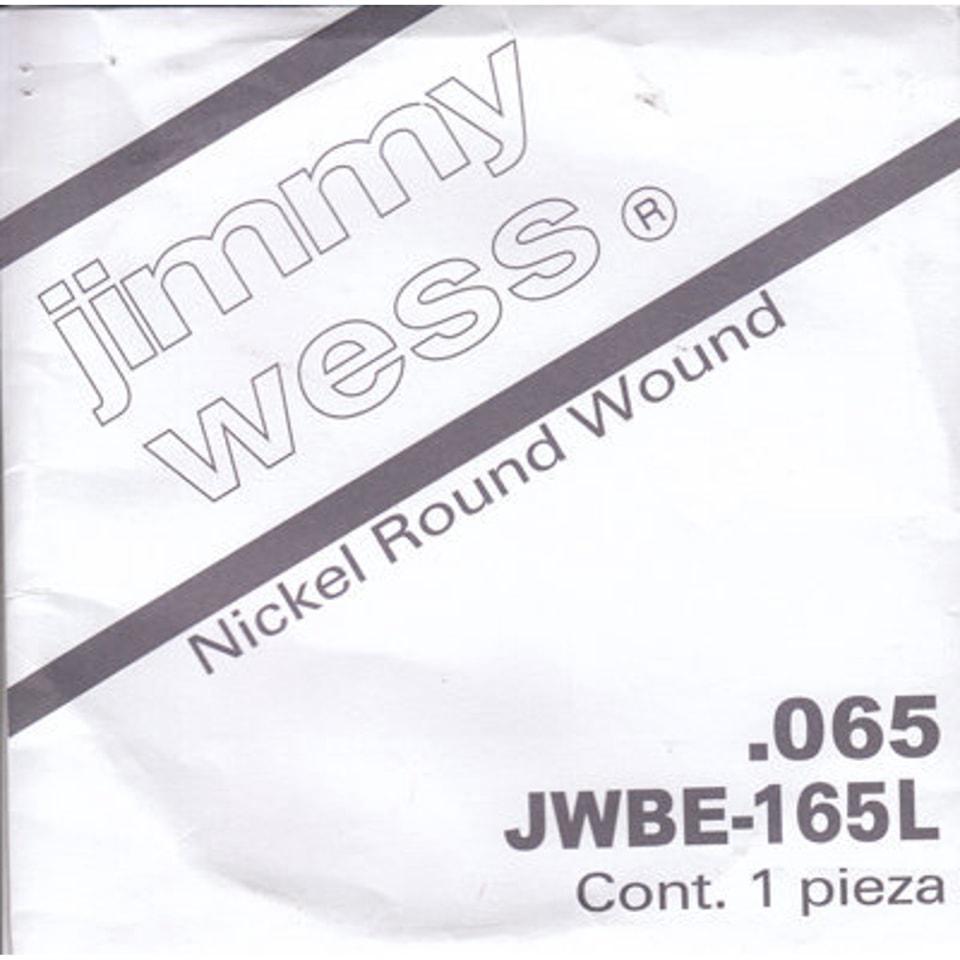 Jimmy Wess - Cuerda para Bajo Eléctrico 2A Niquel 065 Mod.165L