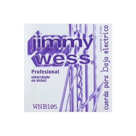 Jimmy Wess - Cuerda para Bajo Eléctrico Pro 5A Niquel 125 Mod.WNB125