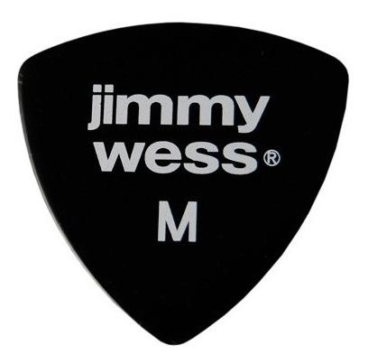Jimmy Wess - Plumillas en forma de Escudo, 50 Piezas Medianas Color: Negro Mod.JW-TR-MBK(50)
