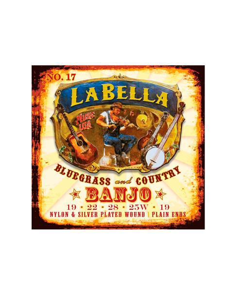 La Bella - Encordado para Banjo de 5 Cuerdas Mod.17