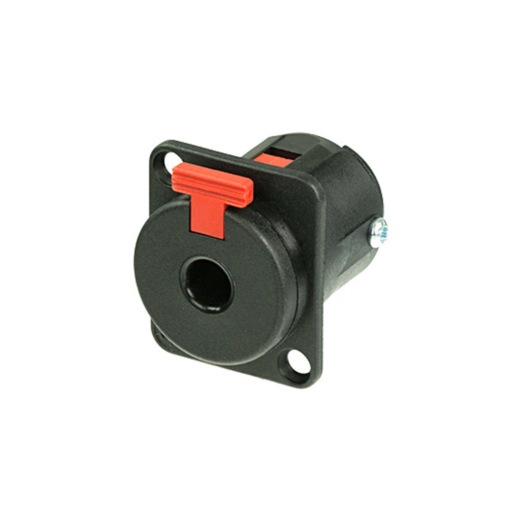 Neutrik - Jack de Plástico de 1/4 para Chasis Contactos en Plata Mod.NJ3FP6P-BAG