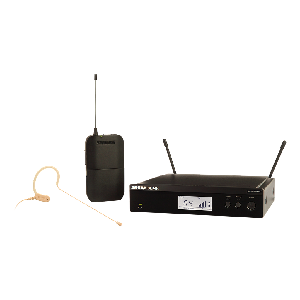 Shure - Sistema Inalámbrico de Rack para Instrumento Mod.BLX14R