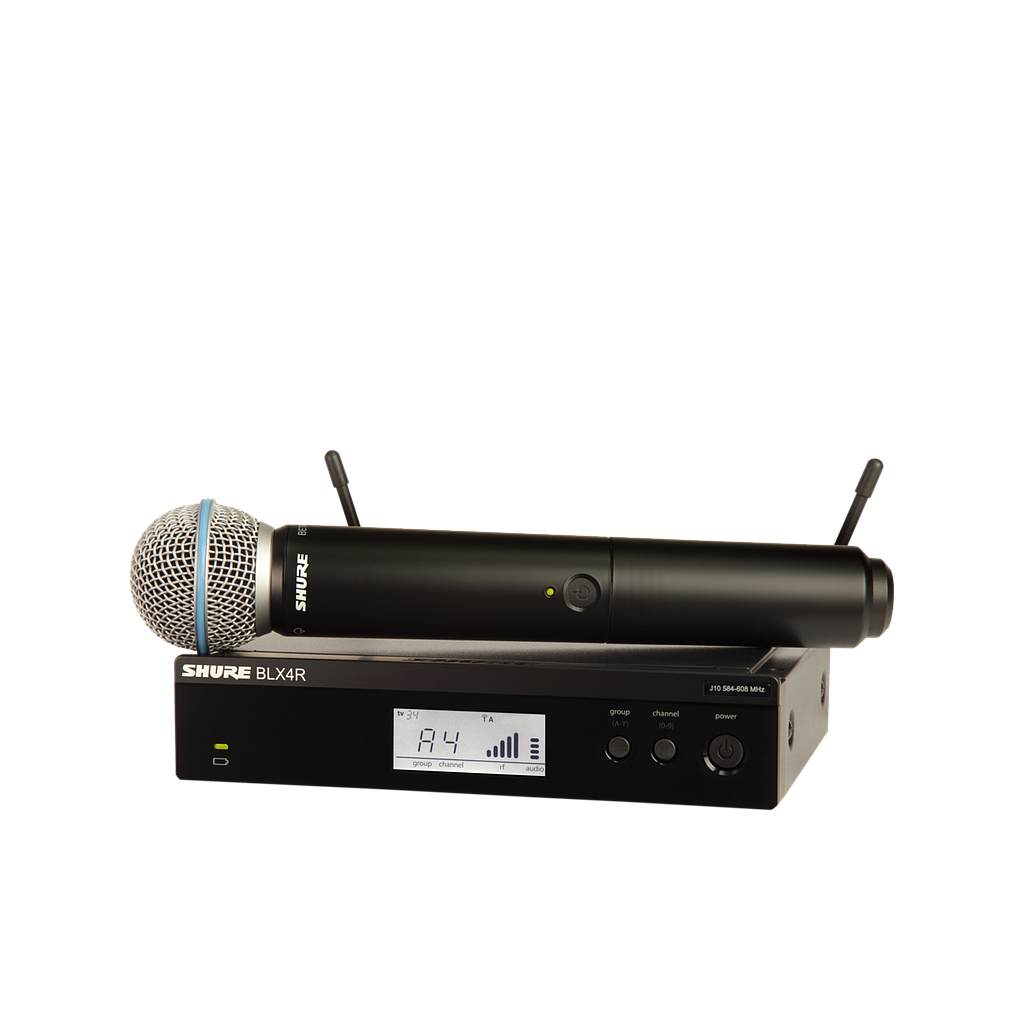 Shure - Sistema Inalámbrico BLX para Rack Mod.BLX24R/B58