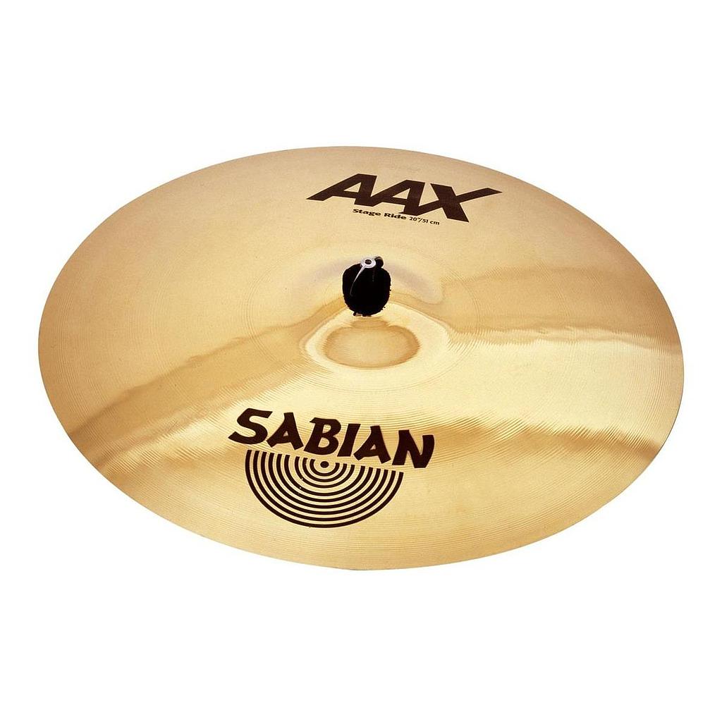 Sabian - Platillo AAX Stage Ride, Tamaño: 20" Mod.22012XB