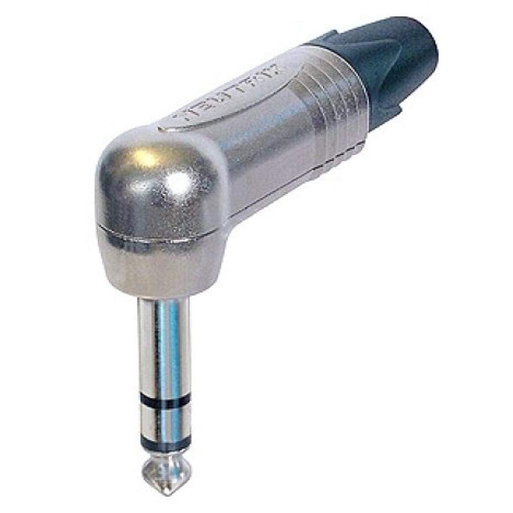 Neutrik - Plug Estéreo 1/4 Angulado Serie X Mod.NP3RX
