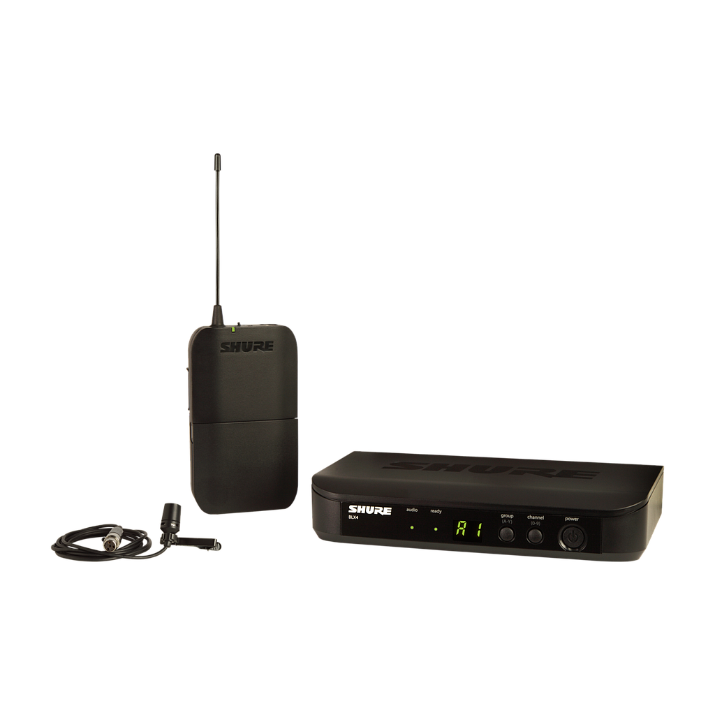 Shure - Sistema Inalámbrico BLX con Micrófono de Solapa Mod.BLX14/CVL