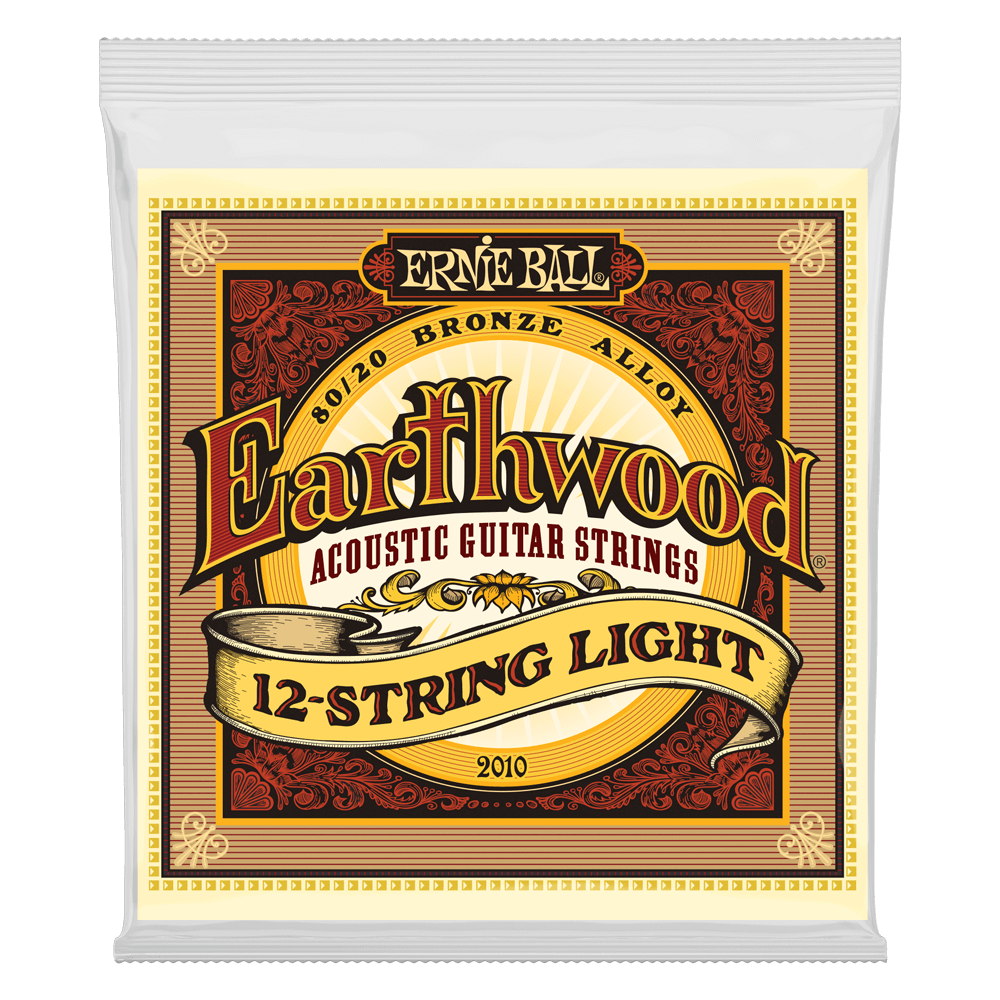 Ernie Ball - Encordado para Guitarra Earthwood 12 Cdas. Mod.2010