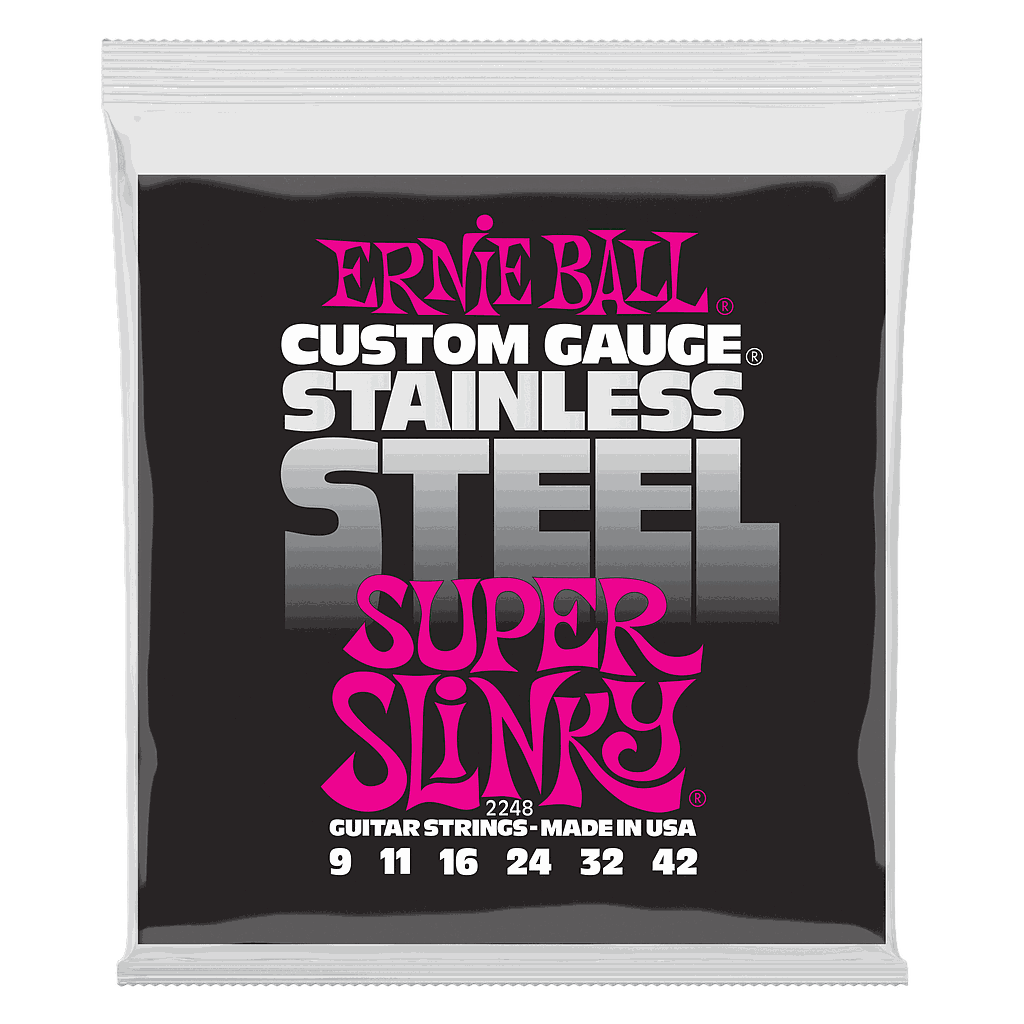 Ernie Ball - Encordado para Guitarra Electrica Super Slinky Acero Mod.2248