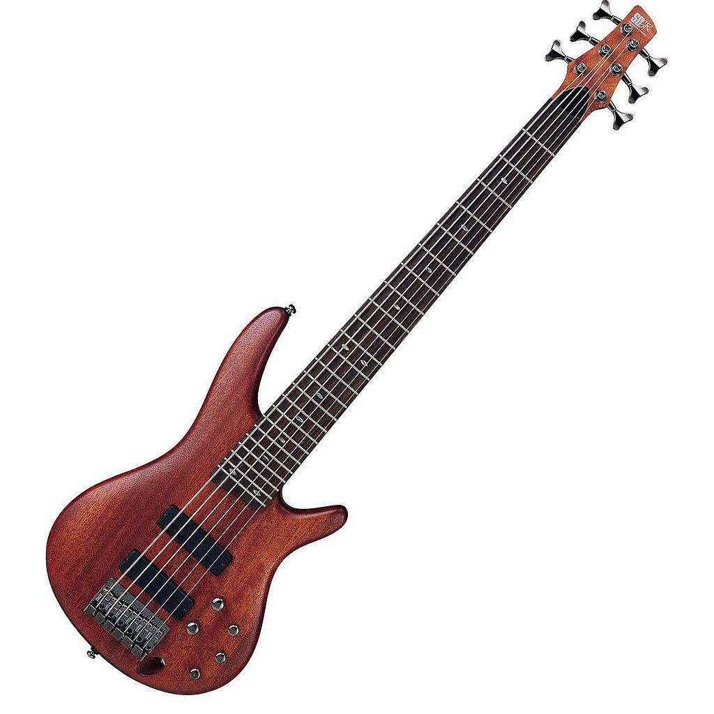 Ibañez - Bajo Electrico SDGR, Color Caoba 6 Cuerdas Mod.SR506BM