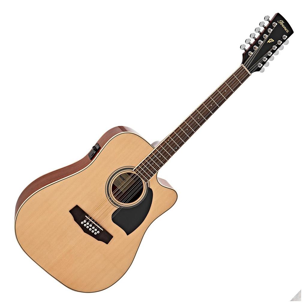 Ibañez - Guitarra Electroacústica de 12 Cuerdas Mod.PF1512ECE