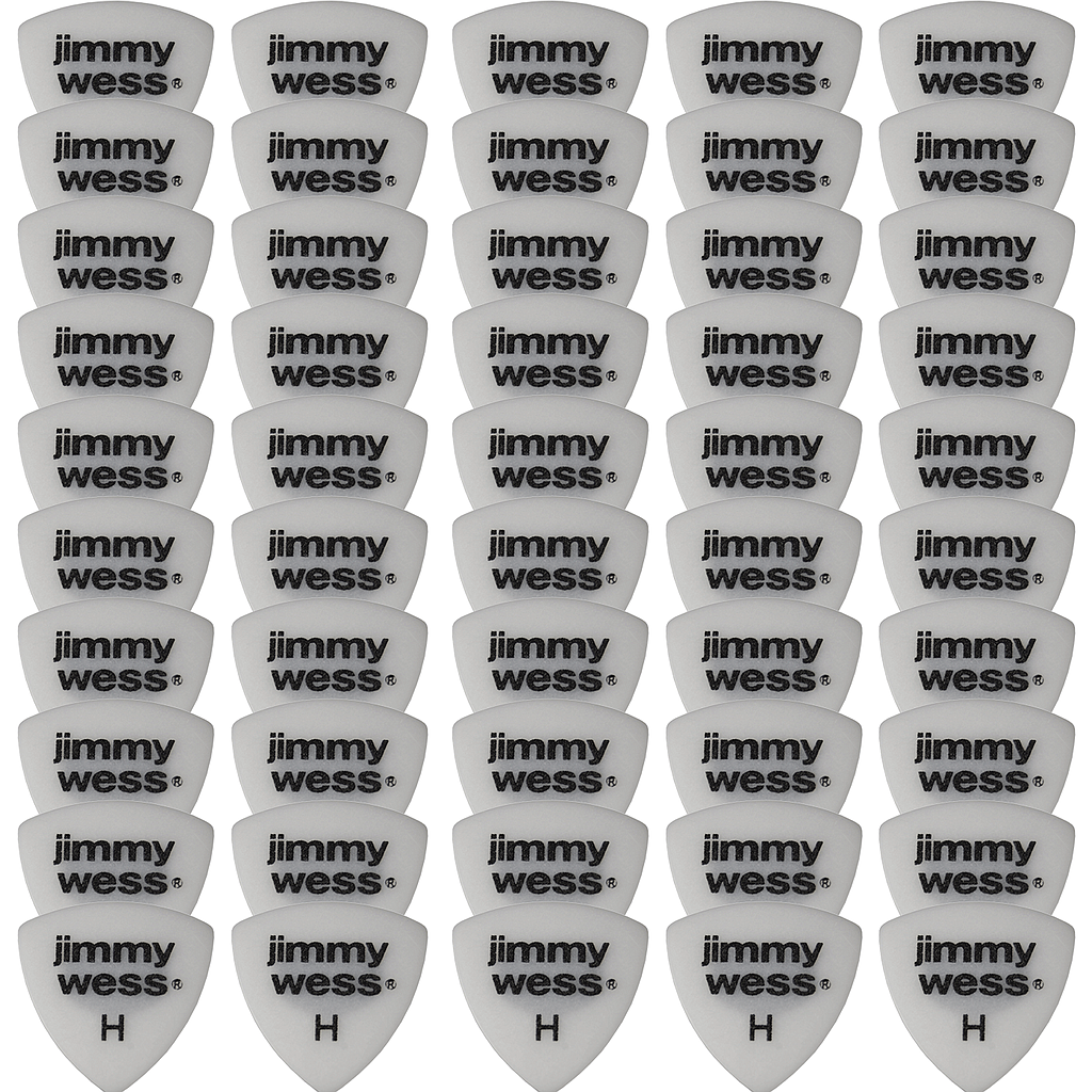 Jimmy Wess - Plumillas en Forma de Triangulo, 50 Piezas Dura Mod.JW-TR-H (50)