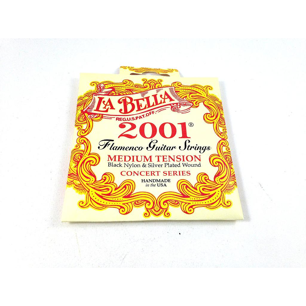 La Bella - Encordado para Guitarra Flamenca 2001, Nylon Ten M Mod.2001FLAM