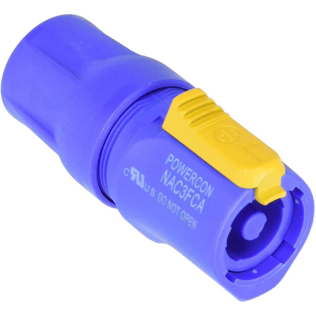 Neutrik - Conector Powercon para Cable de Entrada Mod.NAC3FCA