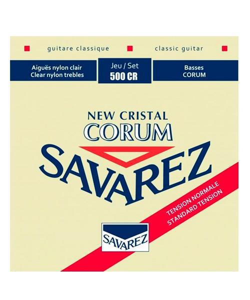 Savarez - Encordado New Cristal Corum Normal Tension para Guitarra Clásica Mod.500CR