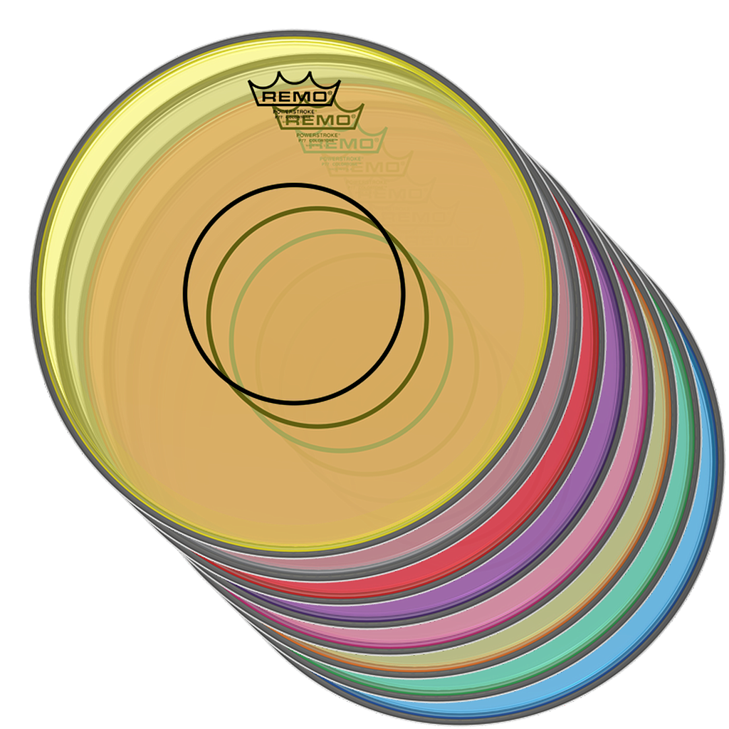 Remo - Parche Colortone Powerstroke 77, Tamaño: 14" Mod.P7-0314-CT-__