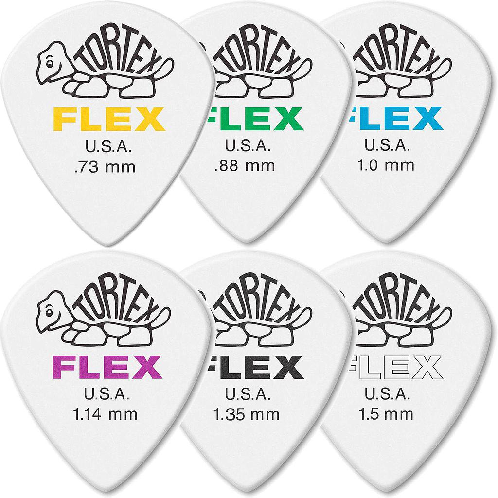 Dunlop - 36 Plumillas Tortex Flex Jazz III XL Mod.466B