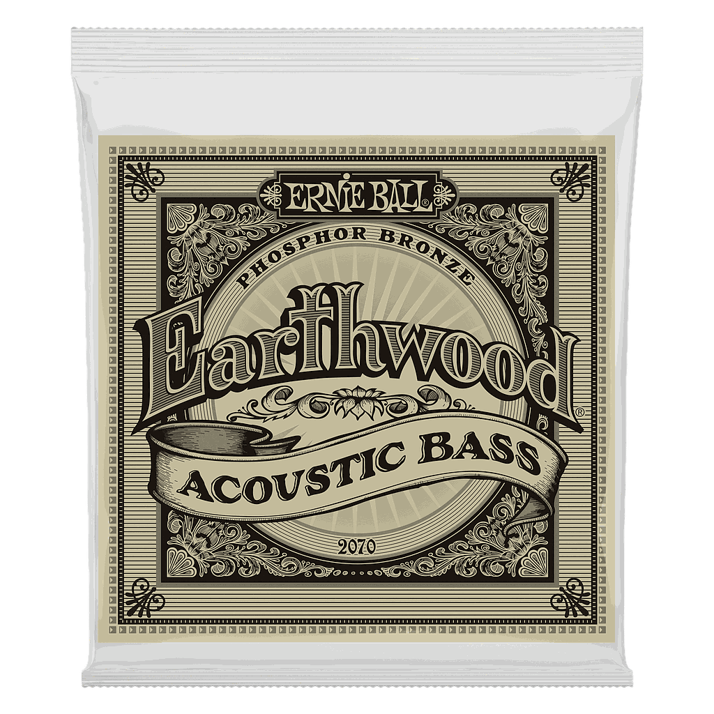 Ernie Ball - Encordado Earthwood Phospor Bronze para Bajo Acustico, Material: 45-95 Mod.2070