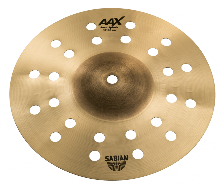Sabian - Platillo AAX Aereo Splash, Tamaño: 10" Mod.210XAC
