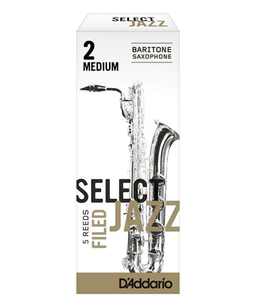 D'Addario - 5 Cañas Select Jazz Filed para Sax Baritono Mod.RSF05BSX__(5)