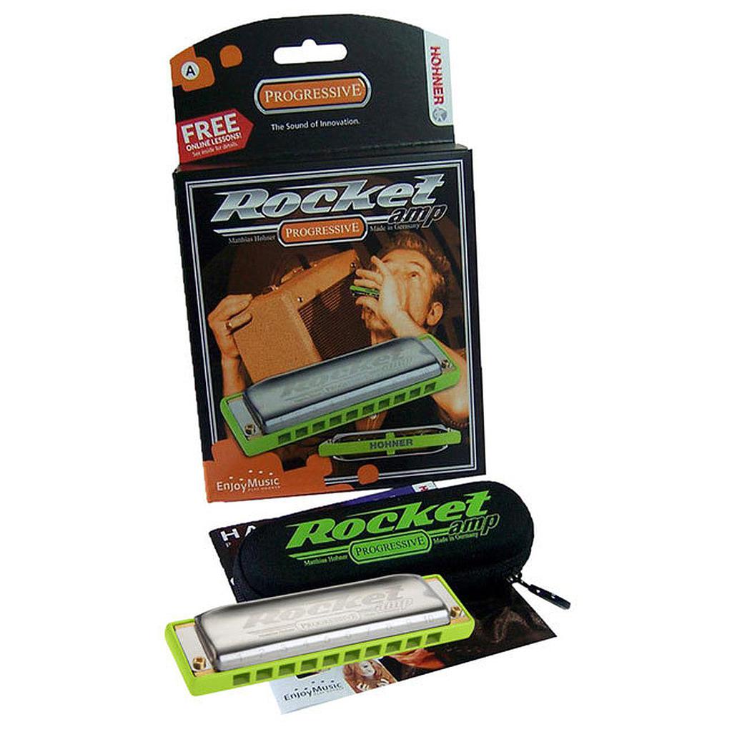 Hohner - Armónica Rocket Amp en Re Mayor Mod.M2015036X