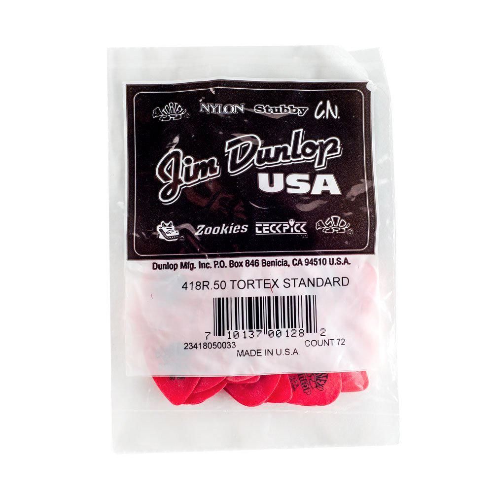 Dunlop - 72 Plumillas Tortex Standard Mod.418R___