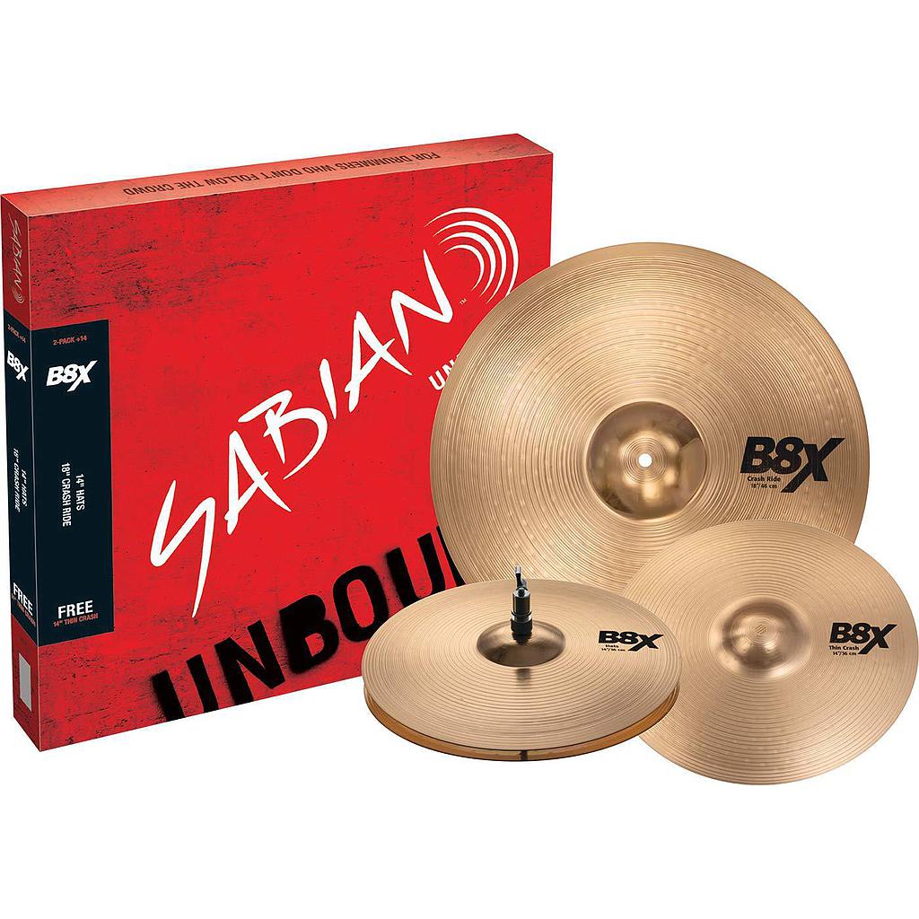 Sabian - Platillos B8 2nd Pack Mod.45002X