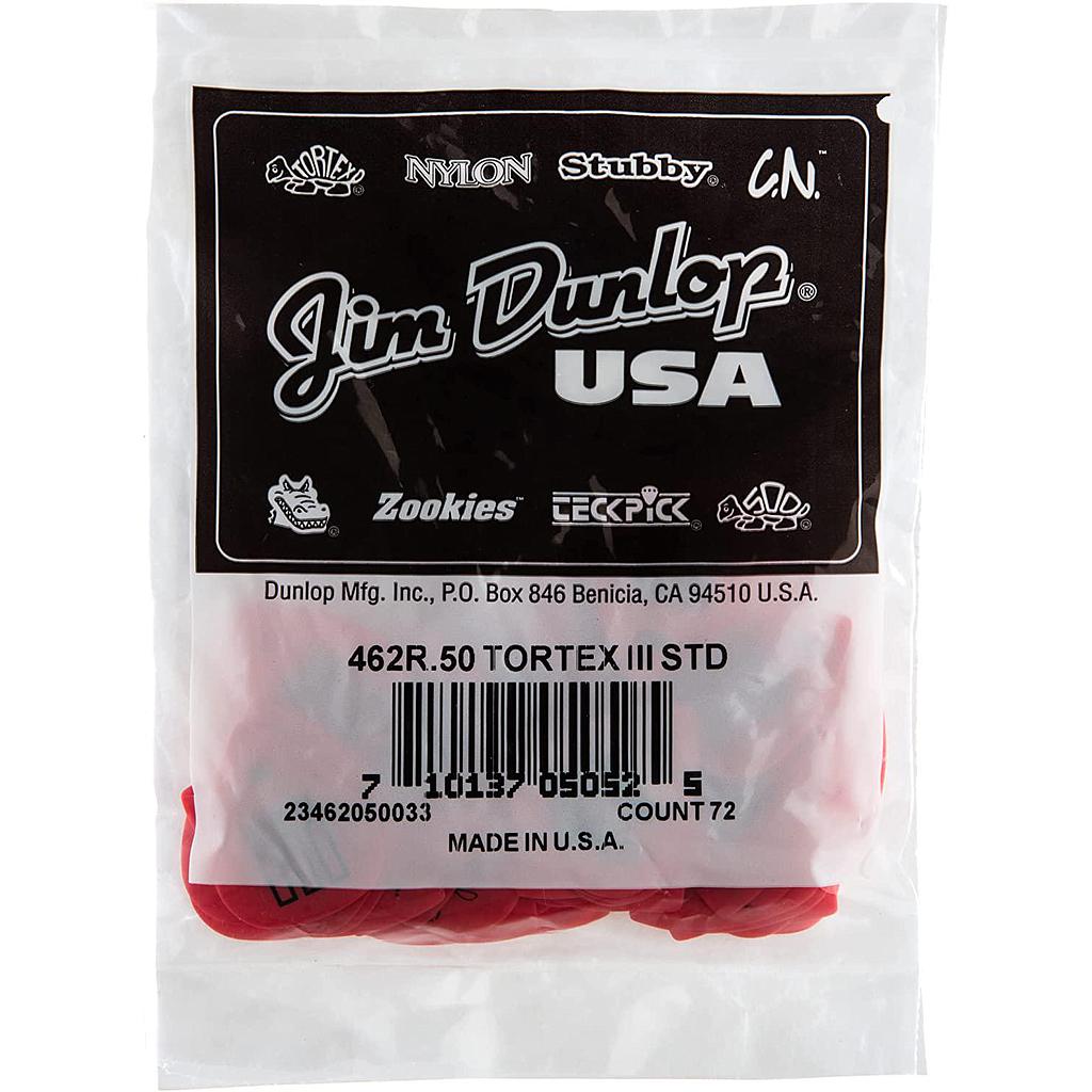 Dunlop - 72 Plumillas Tortex TIII Mod.462R___