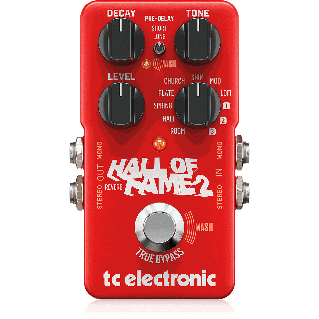 TC Electronic - Pedal de Efecto Hall of Fame 2 Reverb