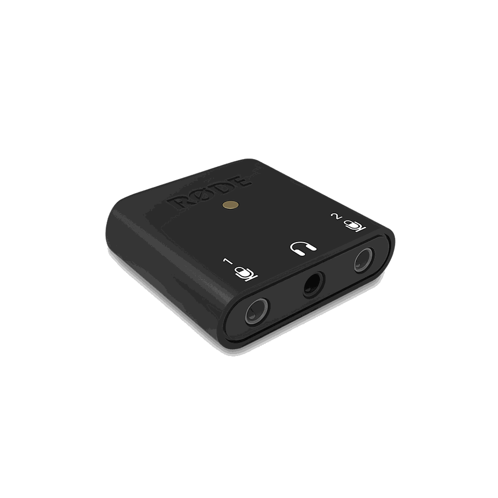Rode - Interfaz de Audio Ultracompacta De Dos Canales Para Grabar Audio En Un Dispositivo Móvil O Computadora Mod.AI-MICRO