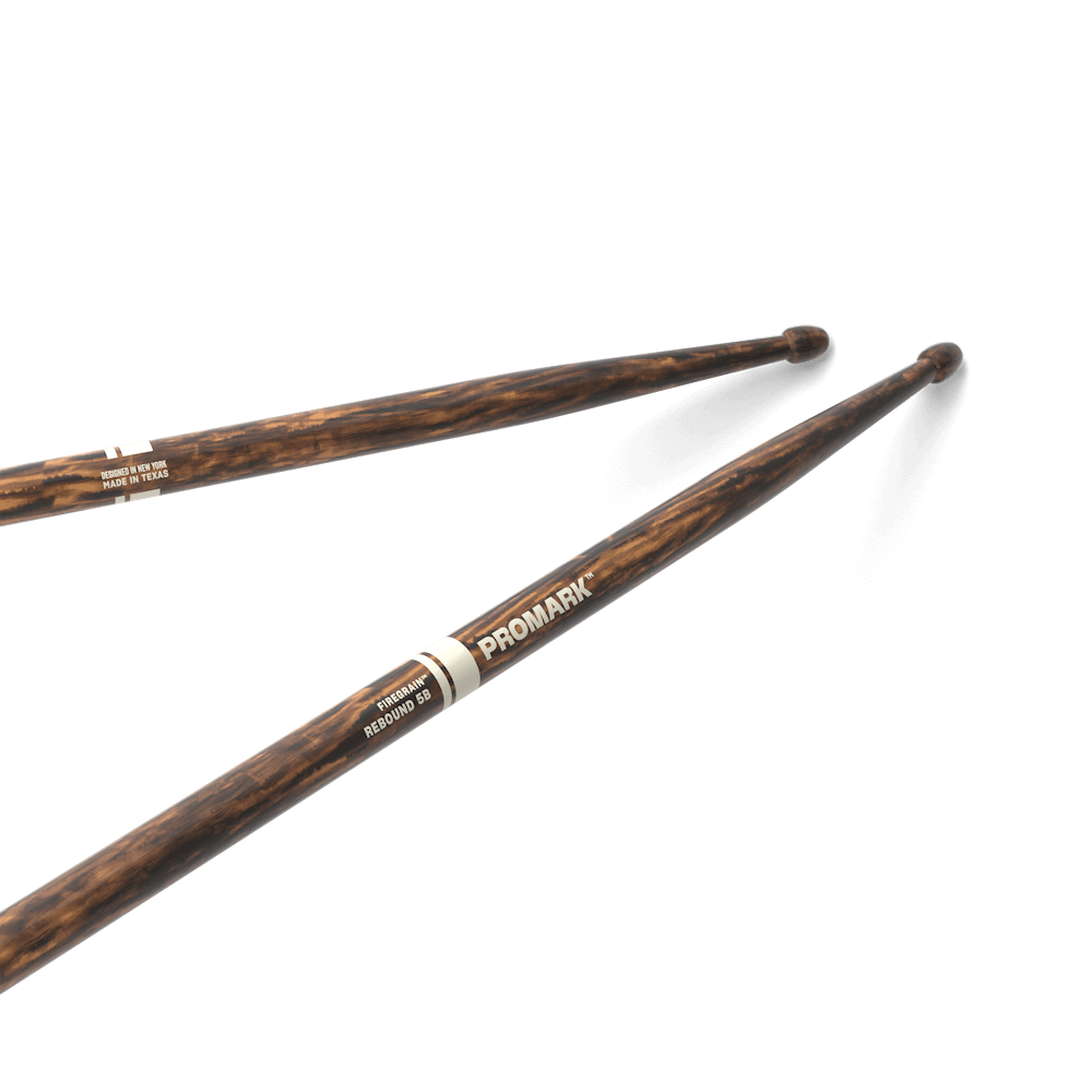 Promark - Baquetas Rebound Firegrain 5B Punta de Madera Mod.R5BFG
