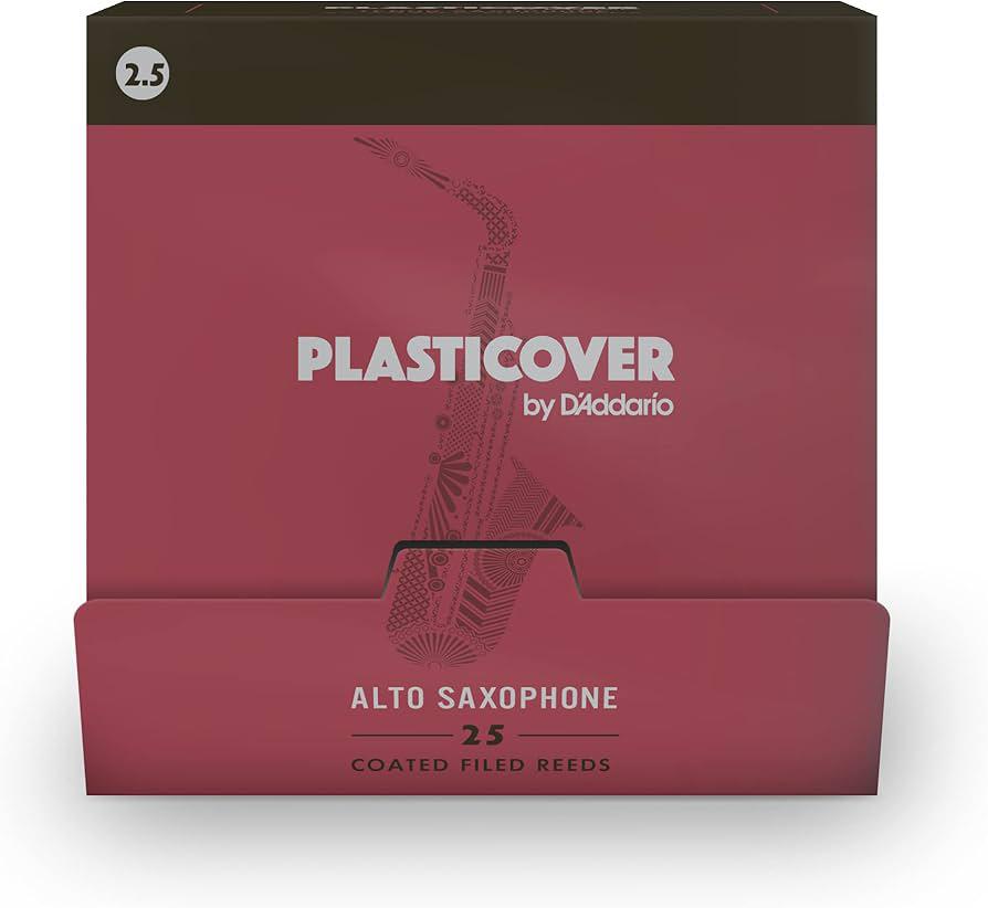 D'Addario - 25 Cañas Rico Plasticover para Saxofón Alto Mod.RRPASX___-B25