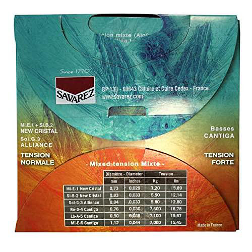 Savarez - Encordado Creation Cantiga Tension Mixta para Guitarra Clásica Mod.510MRJ_2