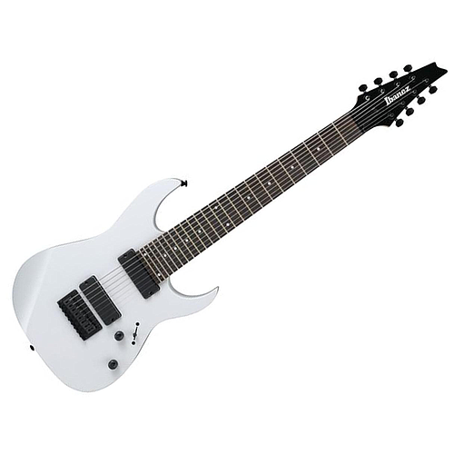 Ibañez - Guitarra Eléctrica RG de 8 cuerdas, Color: Blanca Mod.RG8-WH_75