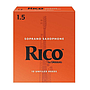 D'Addario - 10 Cañas Rico para Saxofón Soprano, Medida: 1 1/2 Mod.RIA1015_21